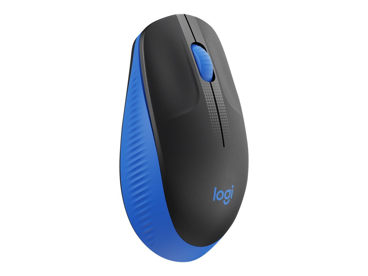 Logitech M190 - Ratón - óptico - 3 botones - inalámbrico - receptor inalámbrico USB - azul-4