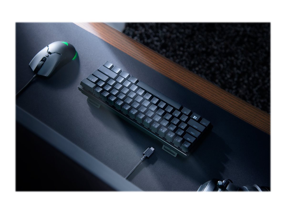 Razer Huntsman Mini - Teclado - retroiluminación - USB - EE. UU. - interruptor: Razer Linear Optical - negro-16