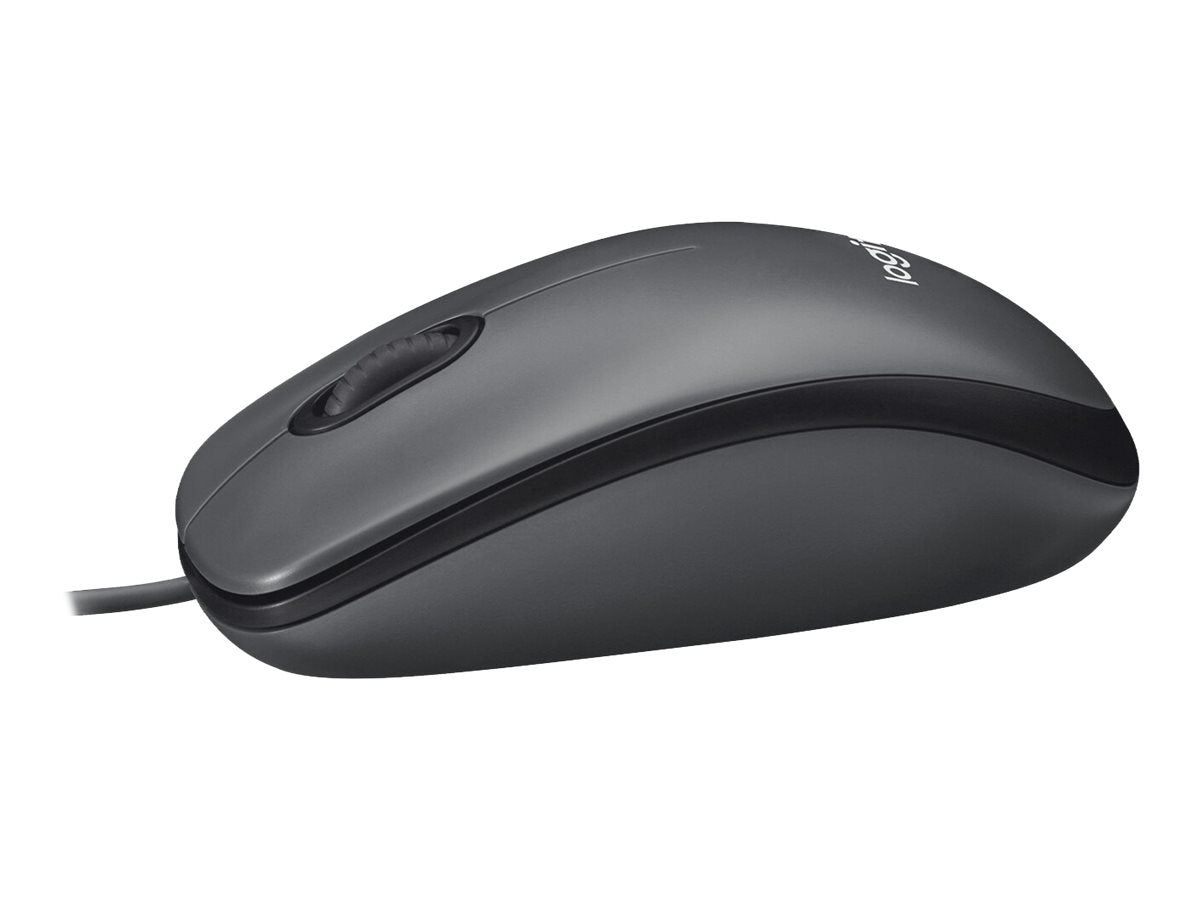 Logitech M90 - Ratón - diestro y zurdo - óptico - cableado - USB-13