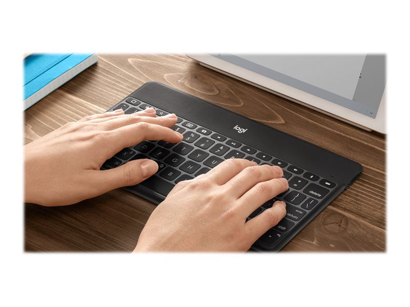 Logitech Keys-To-Go - Teclado - Bluetooth - impermeable - negro-9