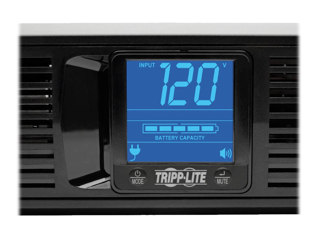 Eaton Tripp Lite Series UPS Smart LCD 1500VA 900W 120V Line-Interactive UPS - 8 Outlets, USB, DB9, 2U Rack/Tower Battery Backup - UPS - CA 120 V - 900 vatios - 1500 VA - conectores de salida: 8 - 2U - negro atractivo-9