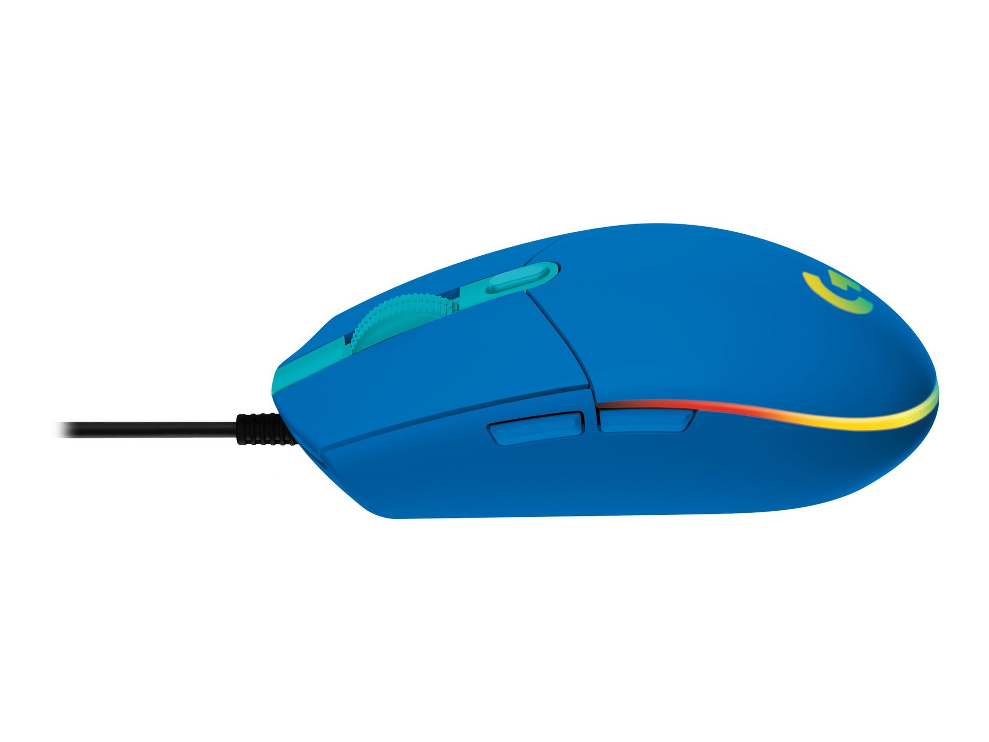 Logitech Gaming Mouse G203 LIGHTSYNC - Ratón - óptico - 6 botones - cableado - USB - azul-6