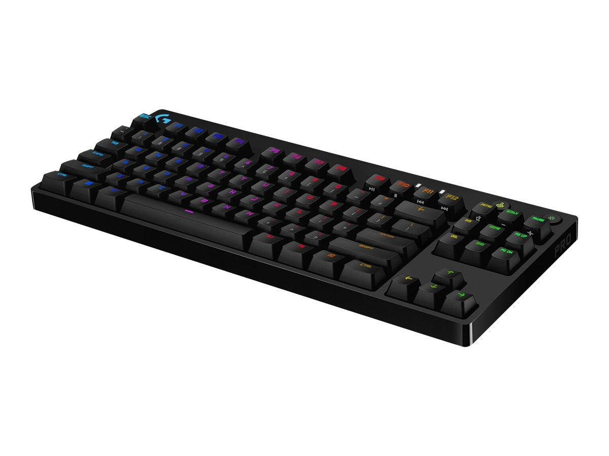 Logitech G Pro Mechanical Gaming Keyboard - Teclado - retroiluminación - USB - interruptor: GX Blue Clicky - negro-5