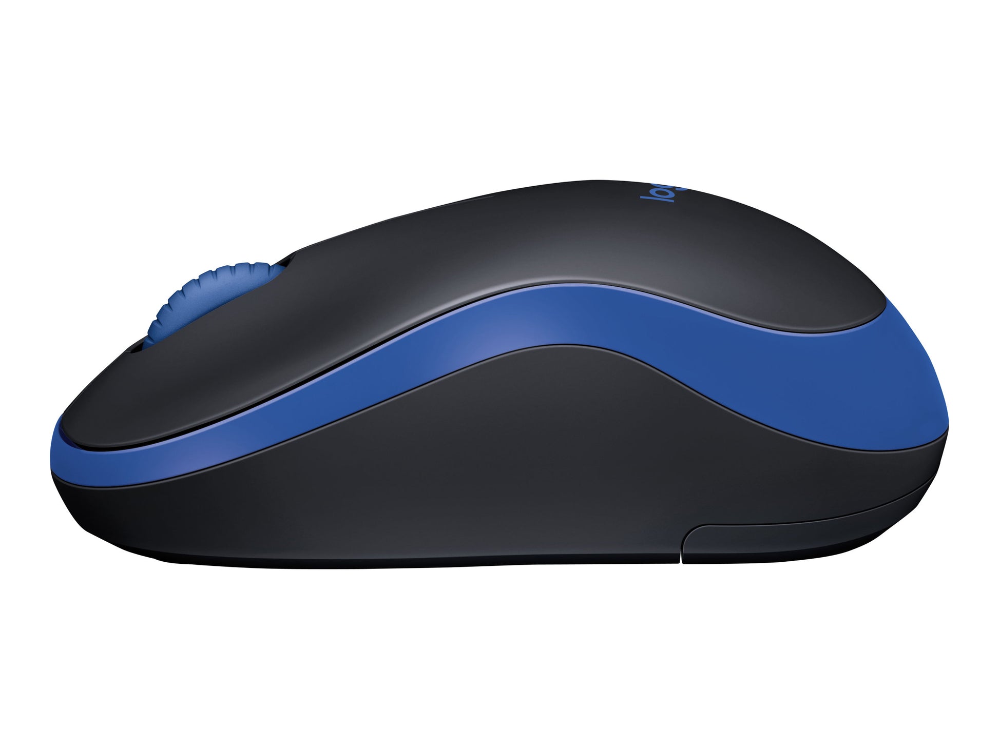 Logitech M185 - Ratón - diestro y zurdo - óptico - inalámbrico - 2.4 GHz - receptor inalámbrico USB - azul-3