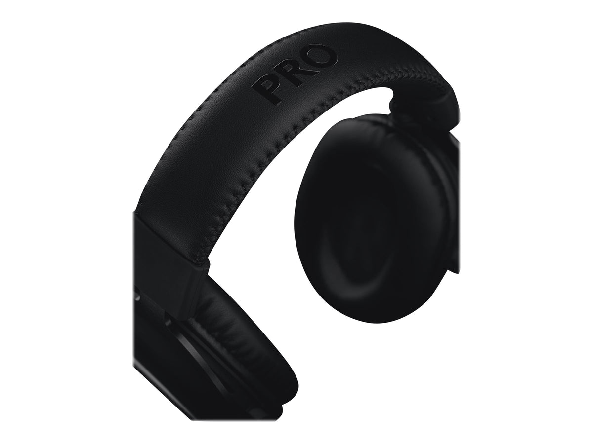 Logitech G Pro X with Blue VO!CE Technology - Auricular - tamaño completo - cableado - conector de 3,5 mm - aislamiento de ruido - negro-16