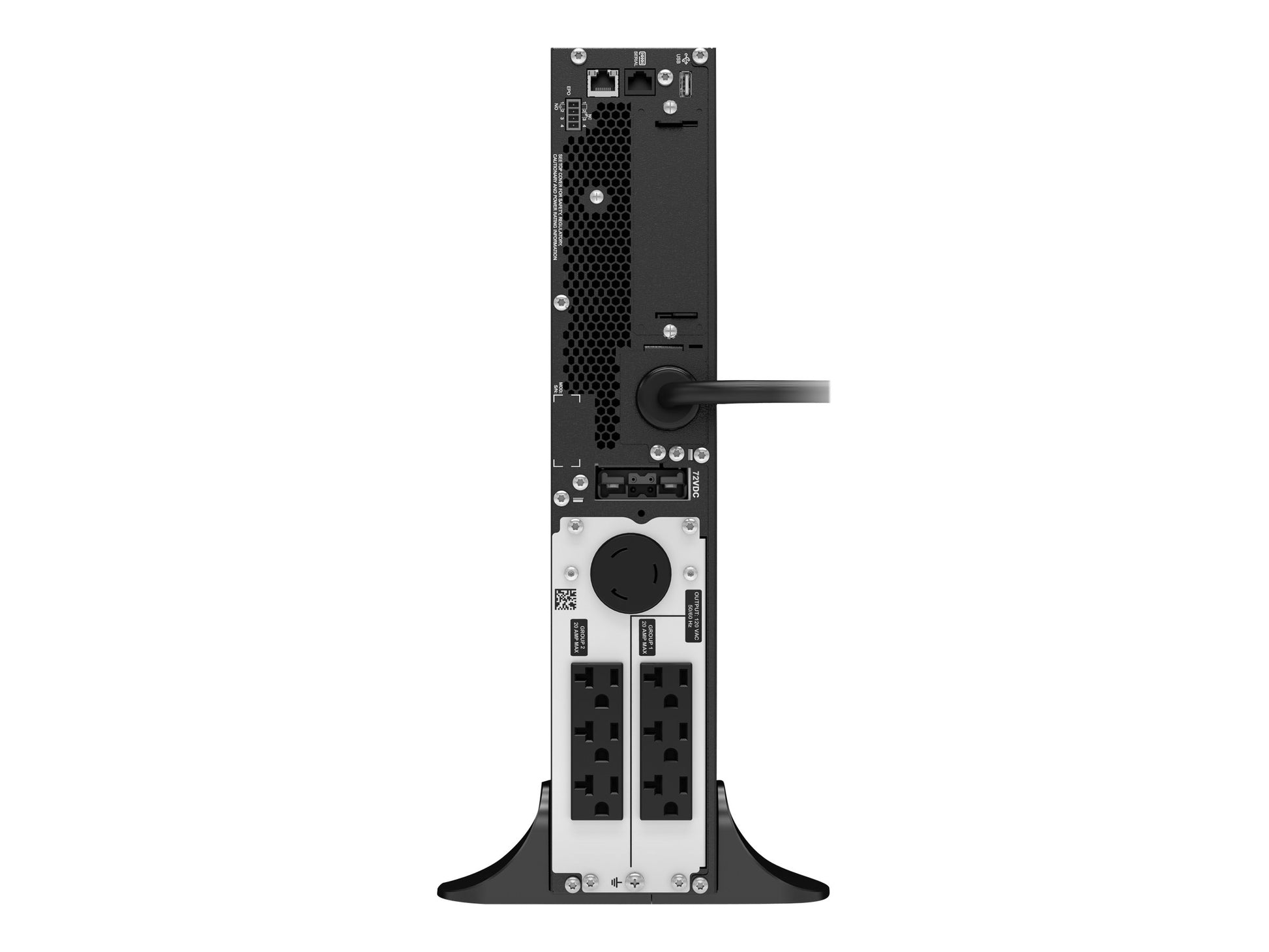 APC Smart-UPS SRT 2200VA - UPS - CA 120 V - 1800 vatios - 2200 VA - RS-232, USB - conectores de salida: 7 - negro-7
