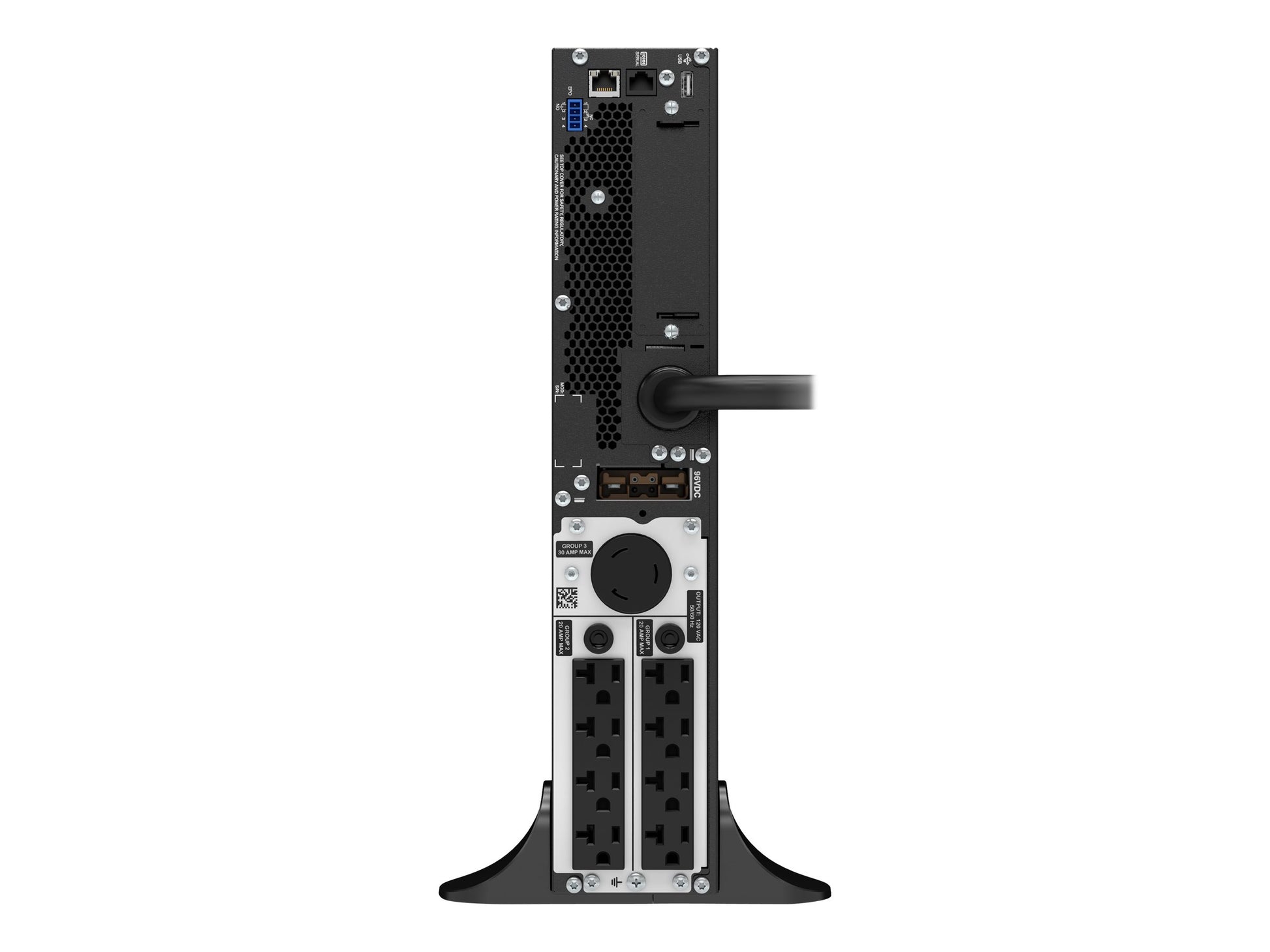 APC Smart-UPS SRT 3000VA - UPS - CA 120 V - 2700 vatios - 3000 VA - RS-232, USB - conectores de salida: 9 - negro-1