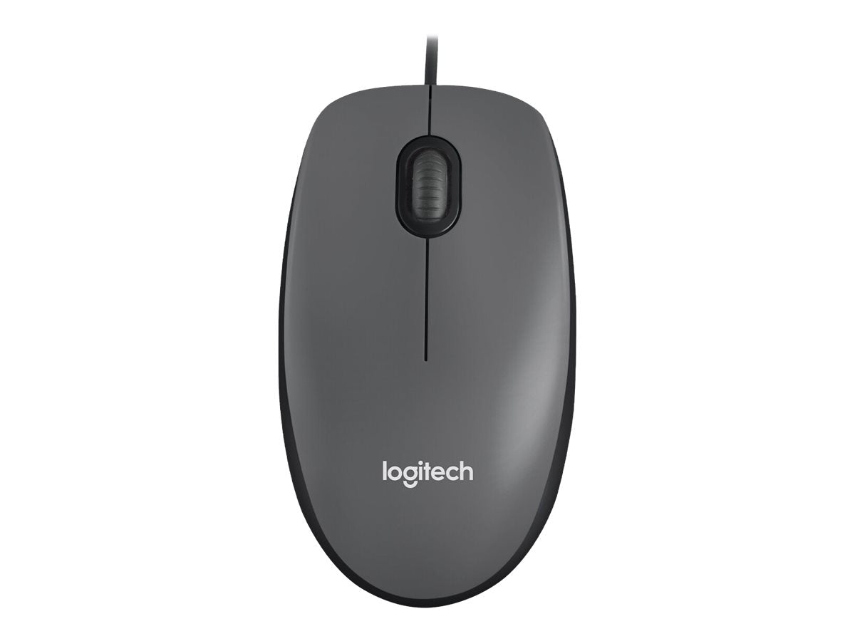 Logitech M90 - Ratón - diestro y zurdo - óptico - cableado - USB-10