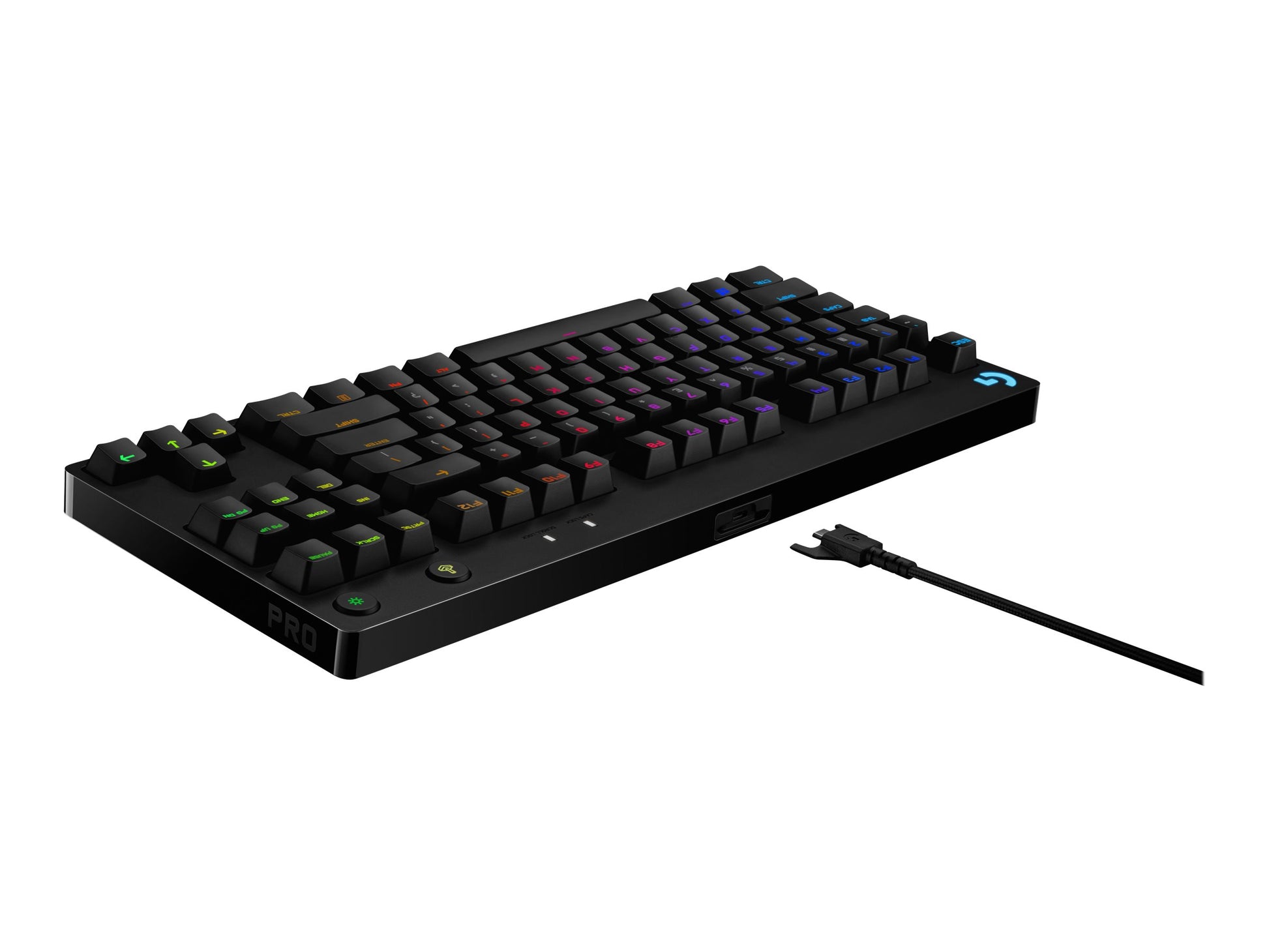 Logitech G Pro Mechanical Gaming Keyboard - Teclado - retroiluminación - USB - interruptor: GX Blue Clicky - negro-7