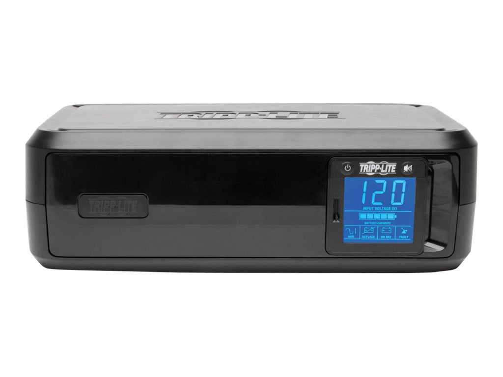 Eaton Tripp Lite Series UPS Smart 1000VA 500W Back Up Tower LCD AVR 120V USB Coax RJ45 - UPS - CA 120 V - 500 vatios - 1000 VA - conectores de salida: 8 - negro