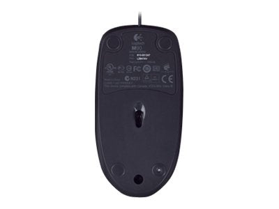 Logitech M90 - Ratón - diestro y zurdo - óptico - cableado - USB-12