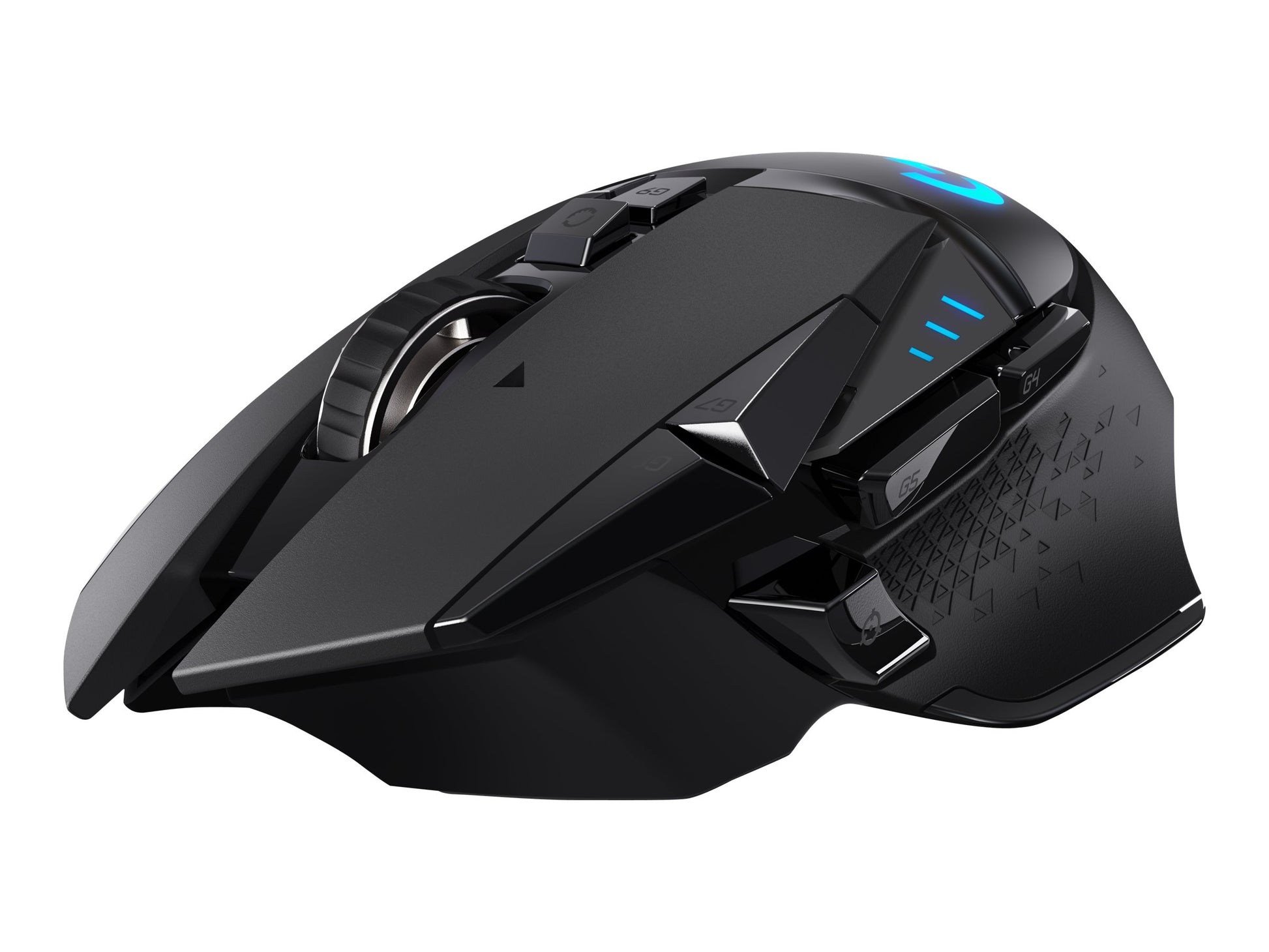 Logitech Wireless Gaming Mouse G502 Lightspeed - Ratón - óptico - 11 botones - inalámbrico - 2.4 GHz - receptor inalámbrico USB-3