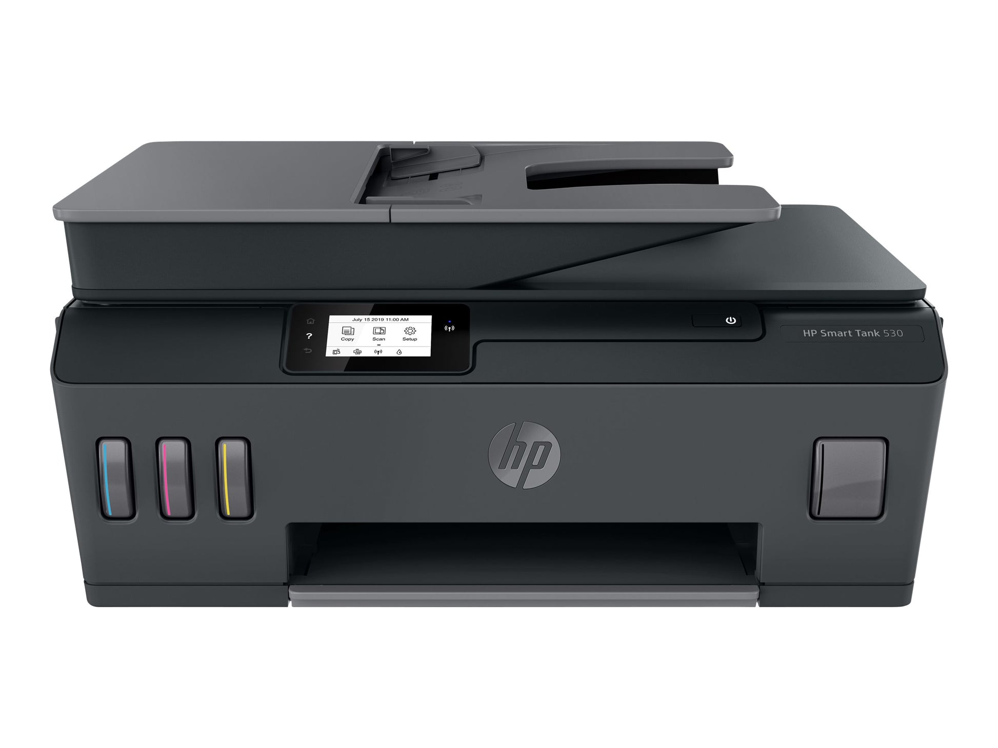 HP Smart Tank 530 - Impresora multifunción - color - chorro de tinta - Legal (216 x 356 mm) (original) - A4/Legal (material) - hasta 10 ppm (copiando) - hasta 11 ppm (impresión) - 100 hojas - USB 2.0, Wi-Fi(n), Bluetooth-7
