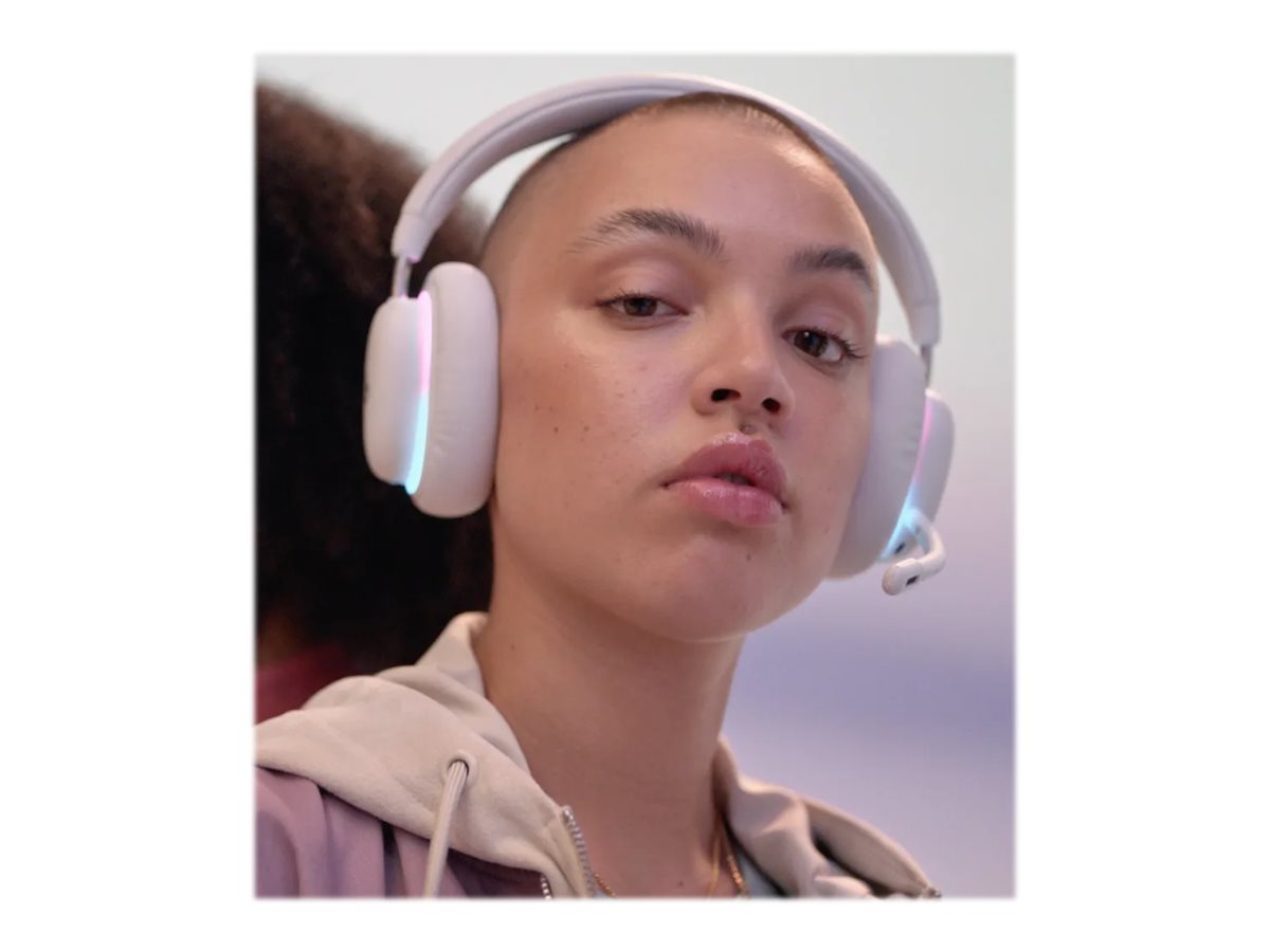 Logitech G735 Wireless Gaming Headset - White Mist - Auricular - tamaño completo - Bluetooth / LIGHTSPEED - inalámbrico - conector de 3,5 mm - niebla blanca-11