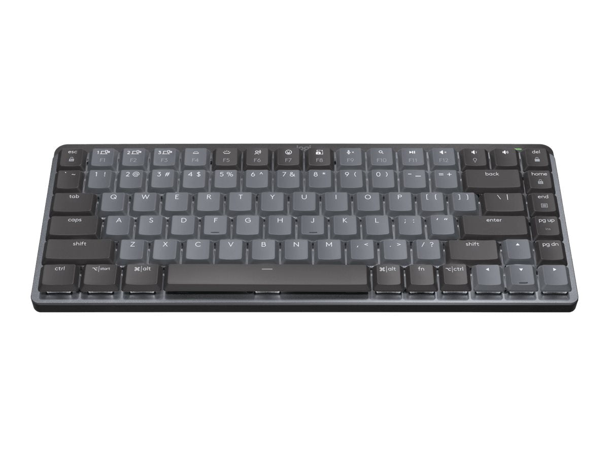 Logitech Master Series MX Mechanical Mini - Teclado - retroiluminación - inalámbrico - Bluetooth LE - QWERTY - español - interruptor: táctil silencioso - grafito-3