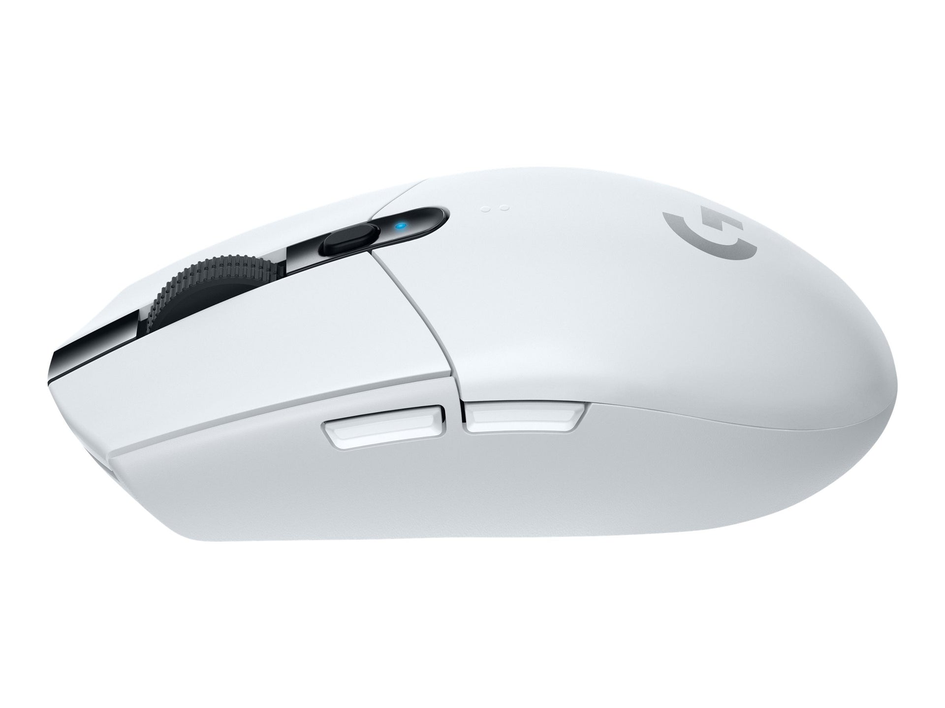 Logitech G G305 - Ratón - óptico - 6 botones - inalámbrico - 2.4 GHz - receptor inalámbrico USB - blanco