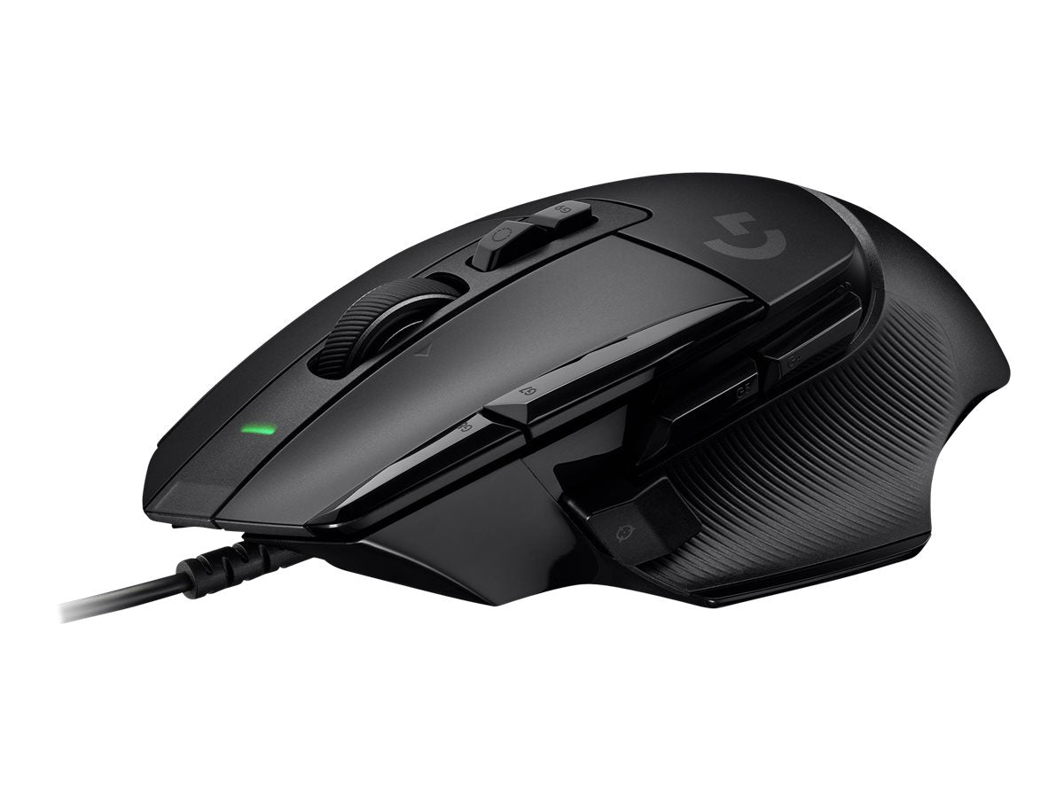 Logitech G502 X Wired Gaming Mouse - LIGHTFORCE hybrid optical-mechanical primary switches, HERO 25K gaming sensor, compatible with PC - macOS/Windows - Black - Ratón - óptico - cableado - USB - negro-12