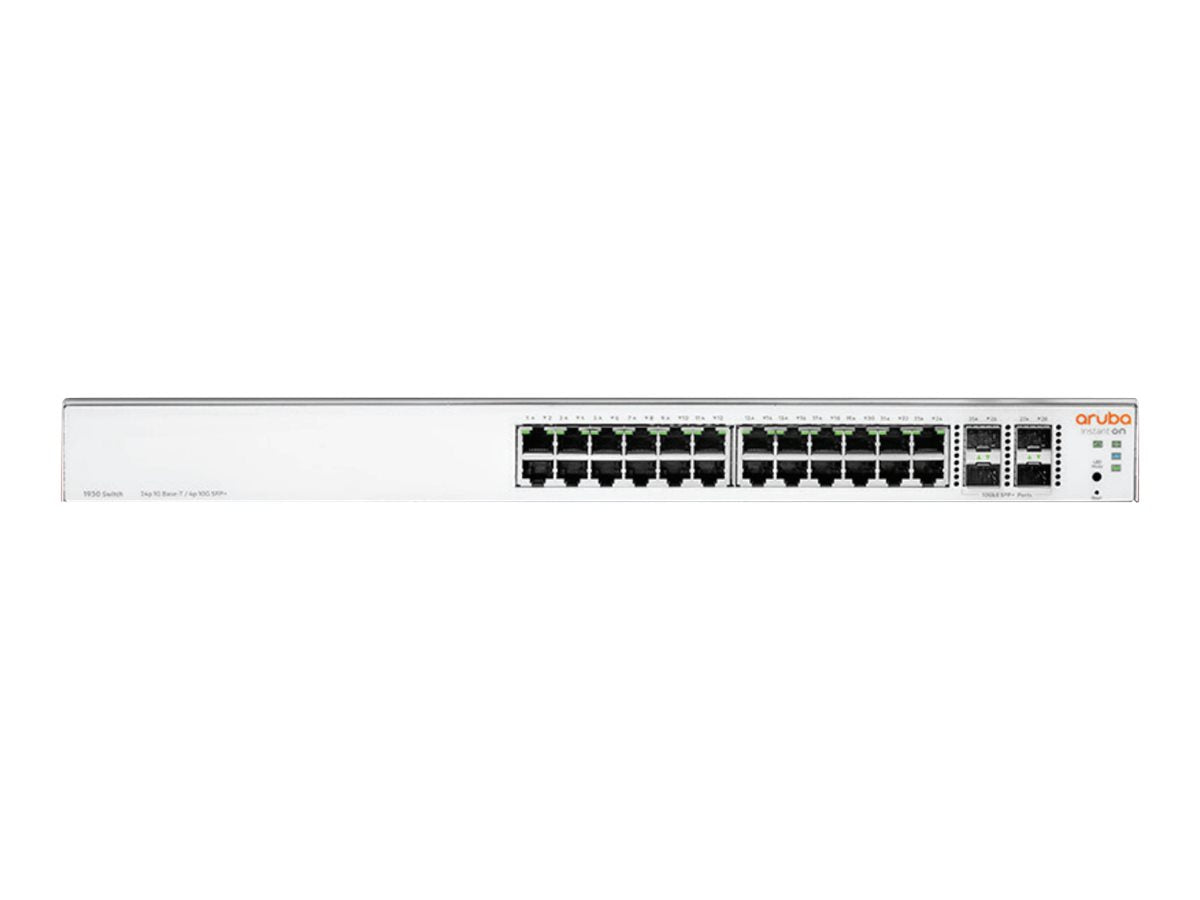 HPE Networking Instant On 1930 24G 4SFP/SFP+ Switch - Conmutador - L3 - Gestionado - 24 x 10/100/1000 + 4 x 1 Gigabit / 10 Gigabit SFP+ - montaje en rack-5