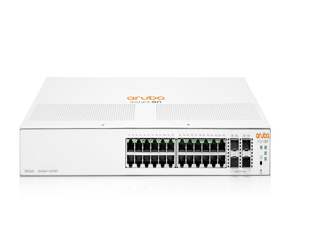 HPE Networking Instant On 1930 24G 4SFP/SFP+ Switch - Conmutador - L3 - Gestionado - 24 x 10/100/1000 + 4 x 1 Gigabit / 10 Gigabit SFP+ - montaje en rack-6