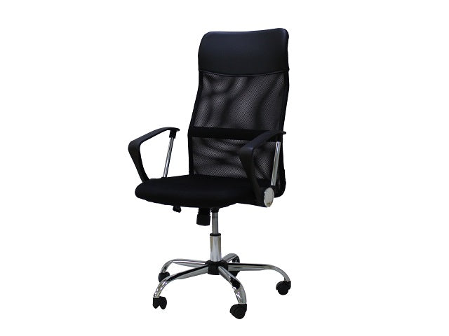 Manager Chair w/Arm Rest (Torin) - Black-3
