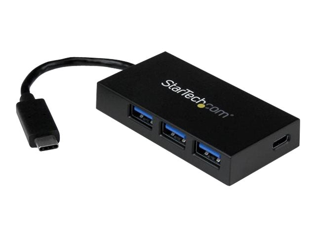 StarTech.com Concentrador USB 3.0 de 4 Puertos - USB-C a 1x USB-C y 3x USB-A - Hub USB Type-C a 1x USB Type-C a 3x USB-A - Hub - 4 x SuperSpeed USB 3.0 - sobremesa - para P/N: CFASTRWU3C, SDMSDRWU3AC, TB3DK2DPPD, TB3DK2DPPDUE, TB3DKDPMAW, TB3DKDPMAWUE-14