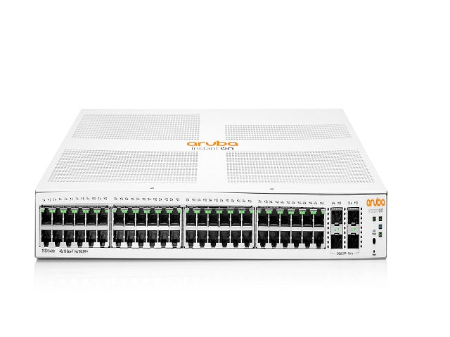 HPE Networking Instant On 1930 48G 4SFP/SFP+ Switch - Conmutador - L2 + - Gestionado - 48 x 10/100/1000 + 4 x 1 Gigabit / 10 Gigabit SFP+ - montaje en rack-3