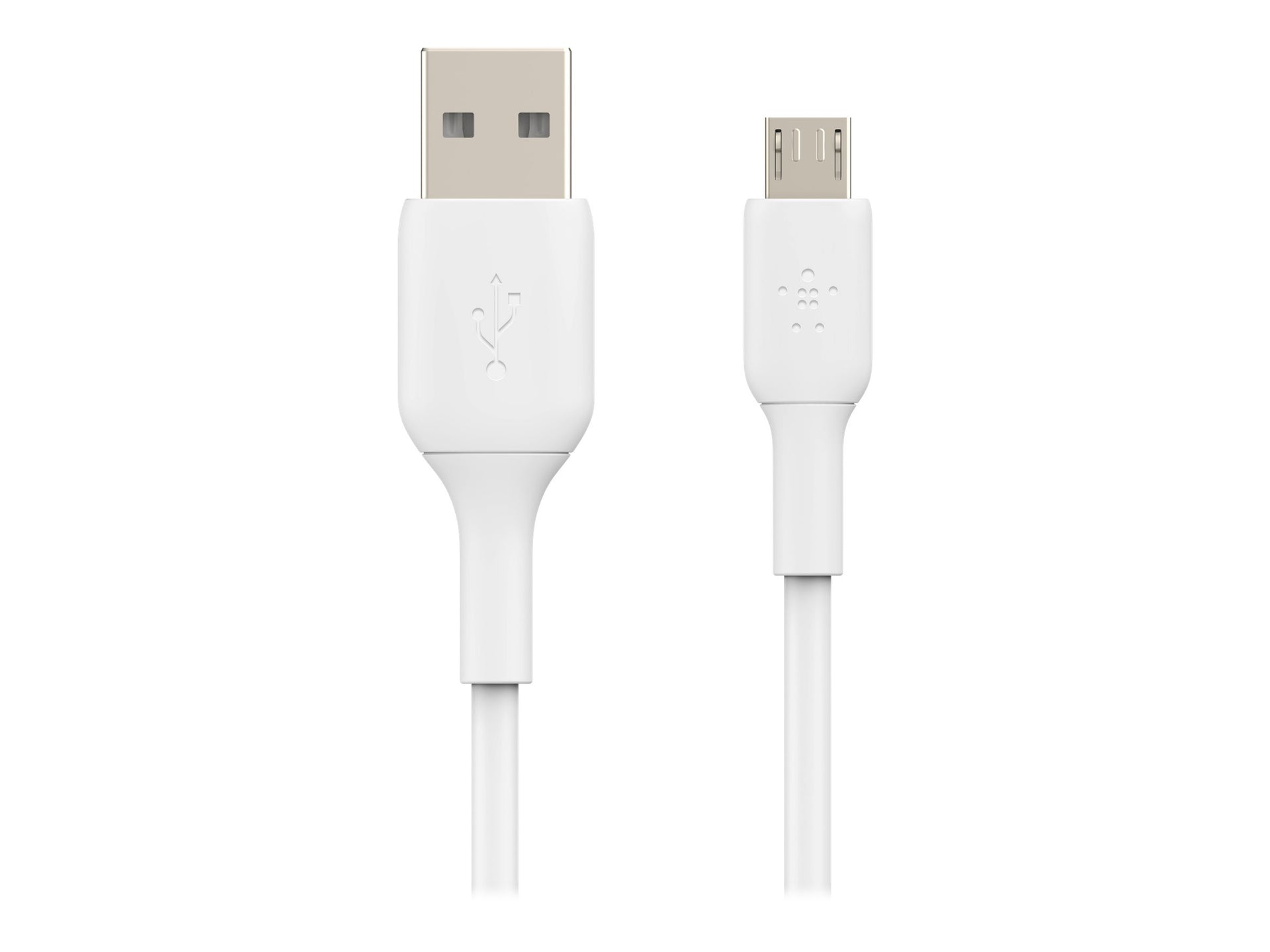 Belkin BoostCharge - Cable USB - Micro-USB tipo B (M) a USB (M) - 1 m - blanco
