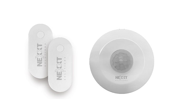 Nexxt - Solutions Connectivity - motion contact - bluetooth - Kit de accesorios: 1 sensor de movimiento y 3 contactos-1
