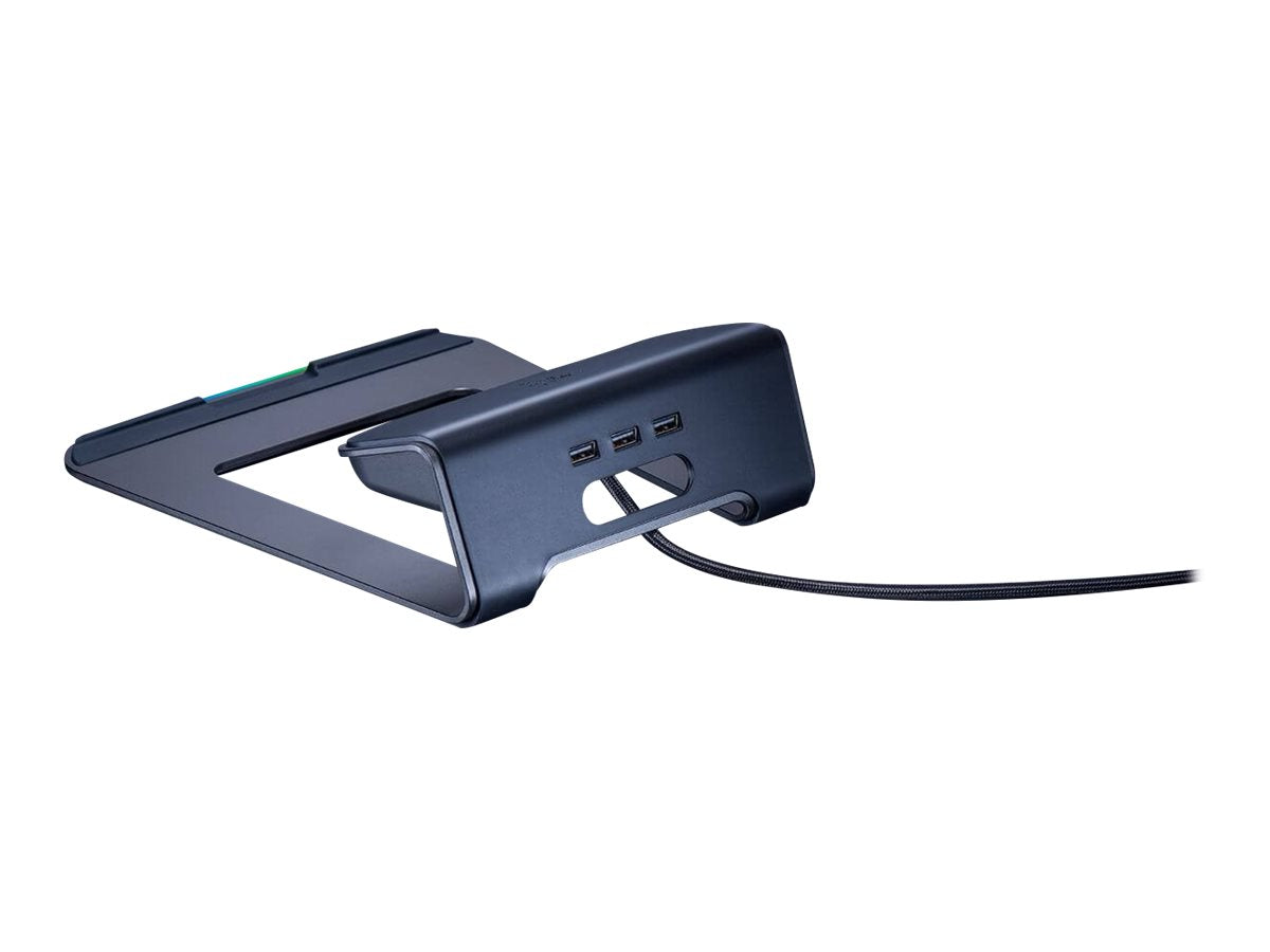 Razer - Soporte para ordenador portátil - con concentrador USB de 3 puertos - 15" - para Blade 15, 15 Advanced, 15 Base, Stealth, Stealth 13, Stealth 13.3-2