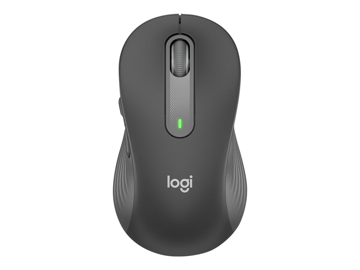 Logitech Signature M650 L - Ratón - tamaño completo - diestro - inalámbrico - 2.4 GHz, Bluetooth - receptor de USB Logitech Logi Bolt - grafito-14