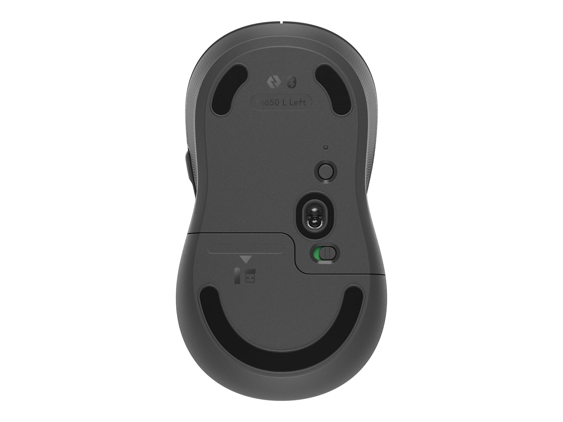Logitech Signature M650 L LEFT - Ratón - tamaño completo - zurdo - inalámbrico - 2.4 GHz, Bluetooth - receptor de USB Logitech Logi Bolt - grafito-2