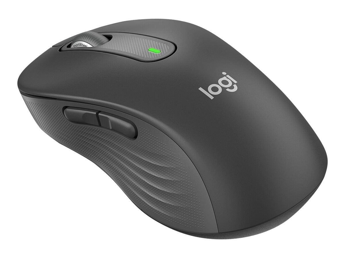 Logitech Signature M650 L - Ratón - tamaño completo - diestro - inalámbrico - 2.4 GHz, Bluetooth - receptor de USB Logitech Logi Bolt - grafito-11