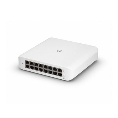 Ubiquiti UniFi Switch Lite USW-Lite-16-POE - Conmutador - Gestionado - 16 x 10/100/1000 (8 PoE+) - sobremesa, montaje en pared - PoE+ (45 W)-5