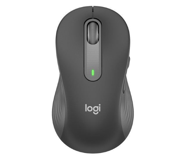Logitech Signature M650 L - Ratón - tamaño completo - diestro - inalámbrico - 2.4 GHz, Bluetooth - receptor de USB Logitech Logi Bolt - grafito-9