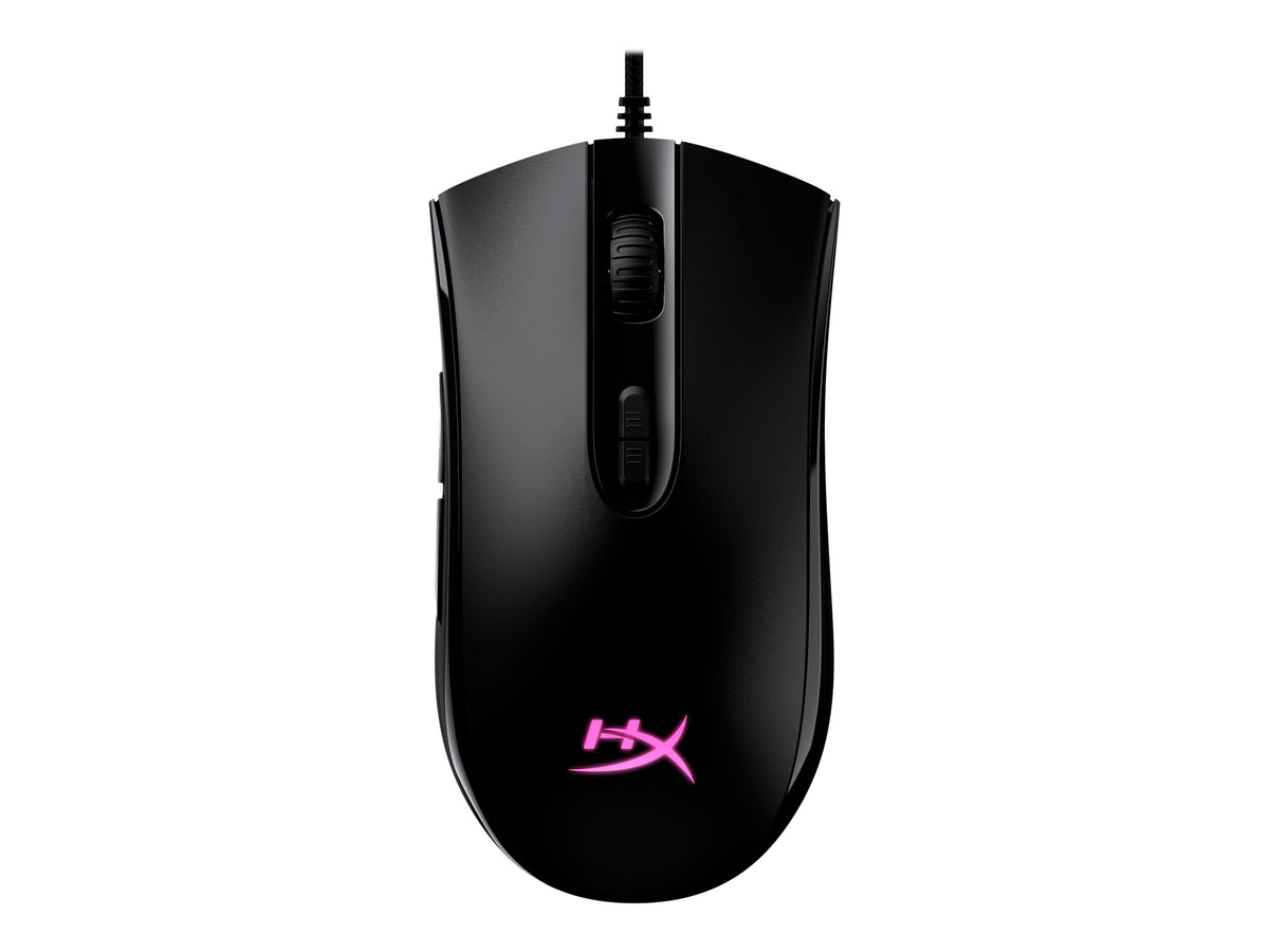 HyperX Pulsefire Core - Ratón - óptico - 7 botones - cableado - USB 2.0 - para Victus by HP Laptop 16; Laptop 14, 15, 17; Pavilion x360 Laptop; Pro 290 G9-14