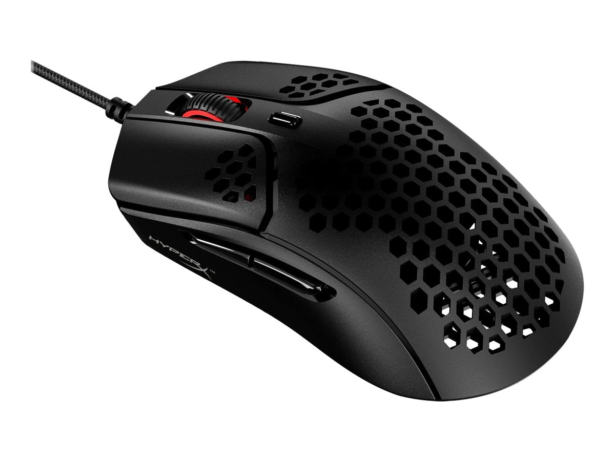 HyperX Pulsefire Haste - Ratón - óptico - 6 botones - cableado - USB 2.0 - para Victus by HP Laptop 16; Laptop 14, 15, 17; Pavilion x360 Laptop; Pro 290 G9-18