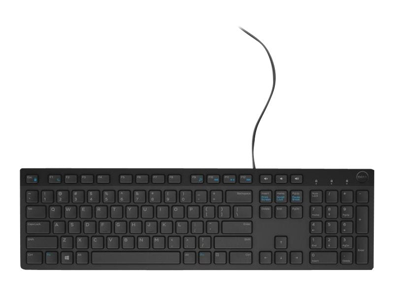 Dell KB216 - Teclado - USB - español - negro - para Latitude 3480, 3580-9