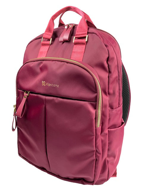 Klip Xtreme - Notebook carrying backpack - 15.6" - 1200D Nylon - Red KNB-468RD-2