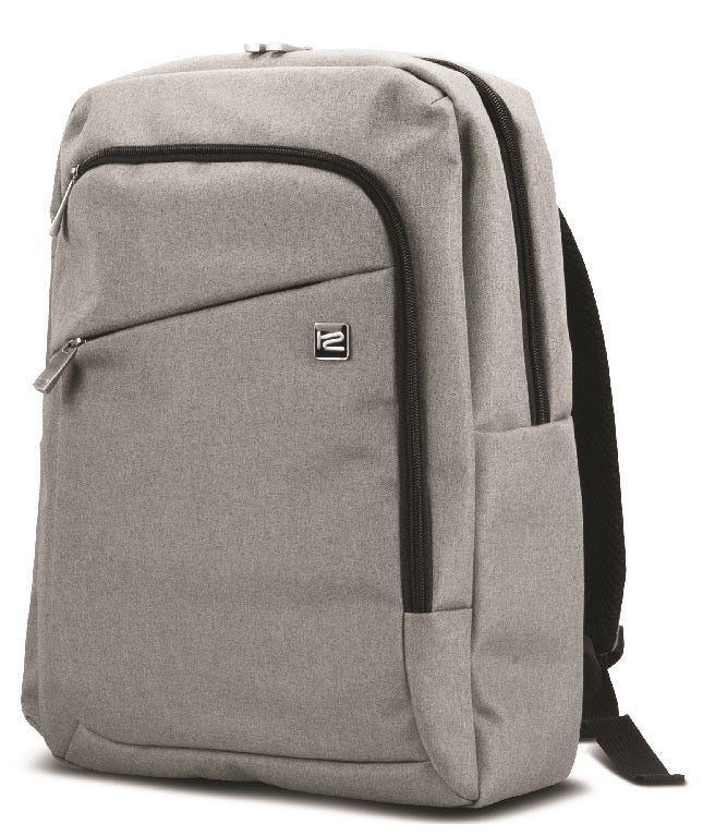 Klip Xtreme - Notebook carrying backpack - 15.6" - 100D Polyester - Light gray-3