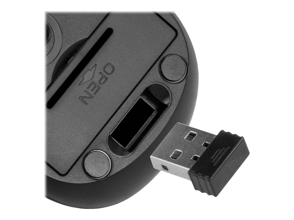 Klip Xtreme Klever KMW-340 - Ratón - óptico - 6 botones - inalámbrico - 2.4 GHz - receptor inalámbrico USB - negro-2