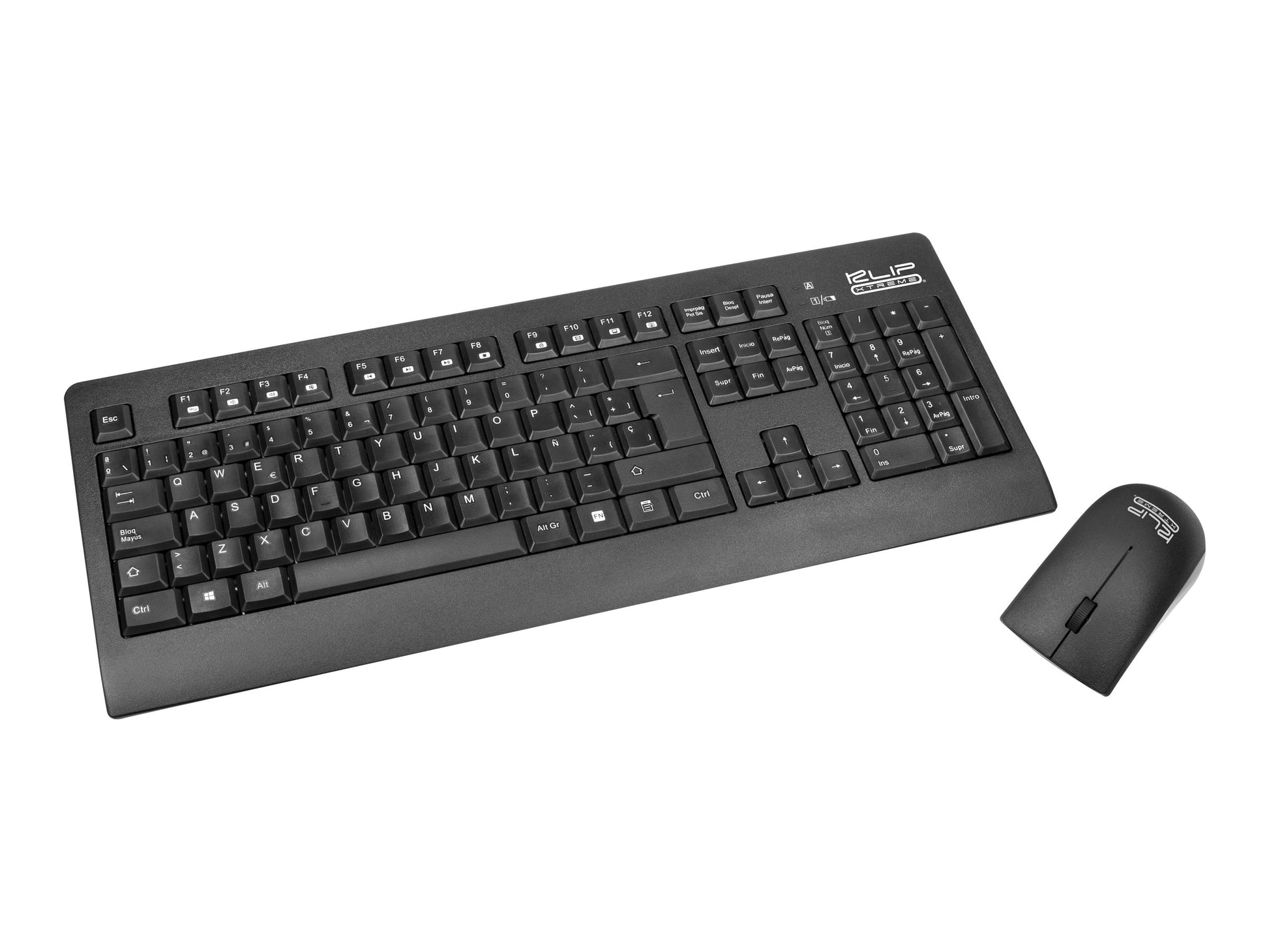 Klip Xtreme KCK-265S - Juego de teclado y ratón - inalámbrico - 2.4 GHz - impermeable-1