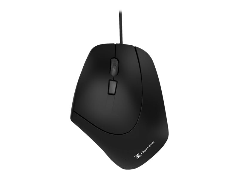 Klip Xtreme Krown KMO-506 - Ratón vertical - ergonómico - diestro - óptico - 6 botones - cableado - USB-1