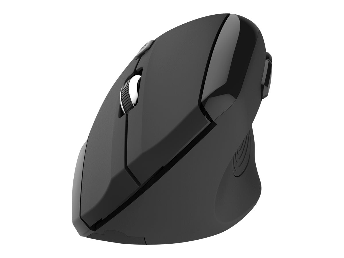 Klip Xtreme EverRest - Ratón vertical - ergonómico - diestro - óptico - 6 botones - inalámbrico - 2.4 GHz - receptor inalámbrico USB-4