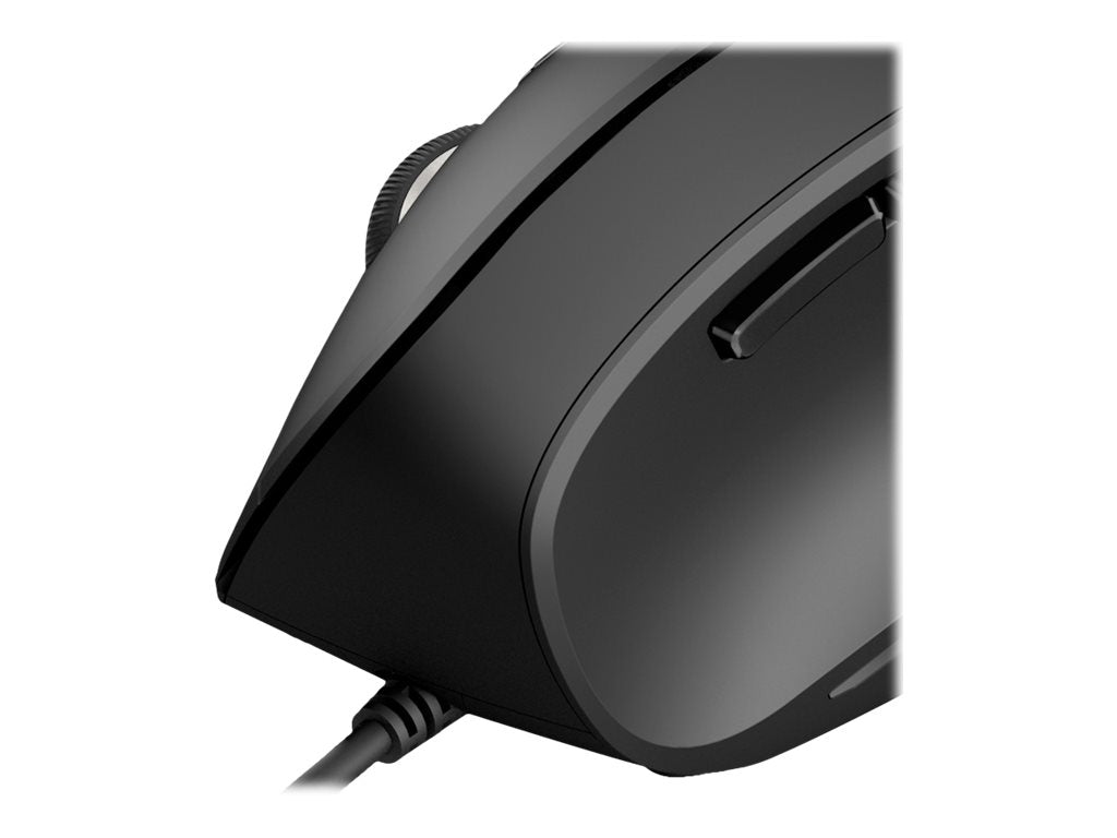 Klip Xtreme Krown KMO-506 - Ratón vertical - ergonómico - diestro - óptico - 6 botones - cableado - USB-2