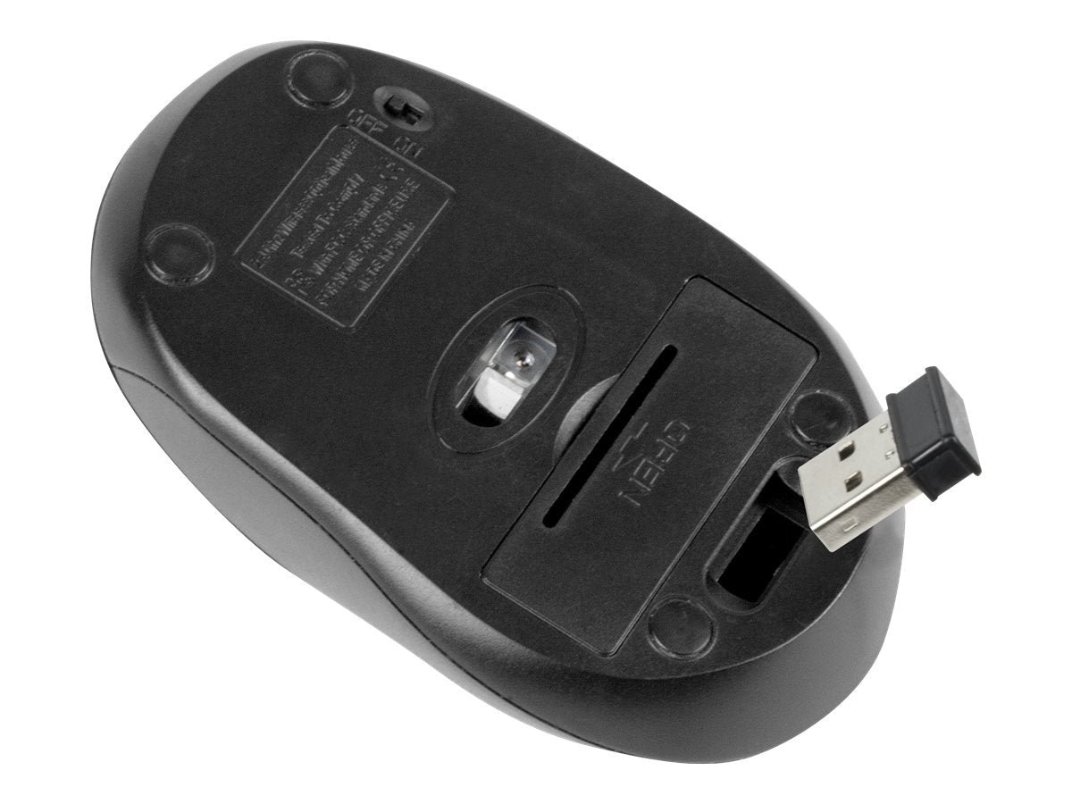 Klip Xtreme KMW-330 Vector - Ratón - ergonómico - óptico - 6 botones - inalámbrico - 2.4 GHz - receptor inalámbrico USB - azul-1
