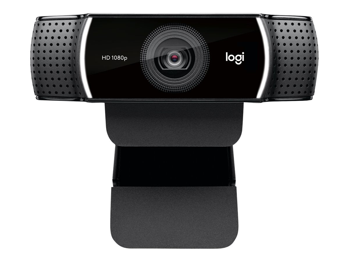 Logitech HD Pro Webcam C922 - Webcam - color - 720p, 1080p - audio - H.264
