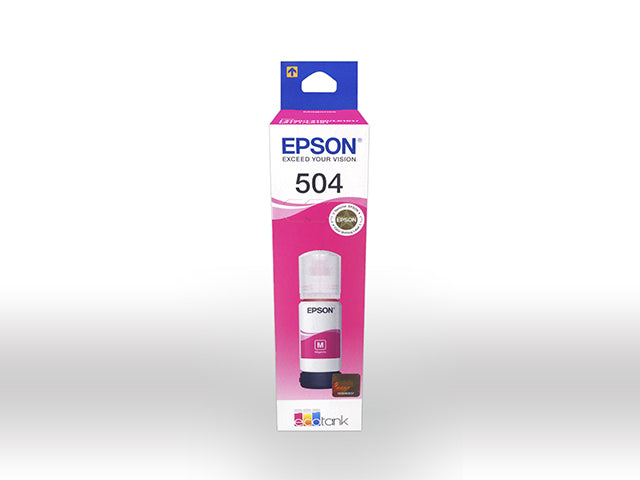 Epson 504 - 70 ml - magenta - original - recarga de tinta - para EcoTank L4150, L4260, L6161, L6171, L6191, L6270-4