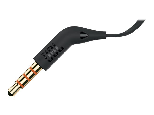 JBL T110 - Auriculares internos con micro - en oreja - cableado - conector de 3,5 mm - negro-7