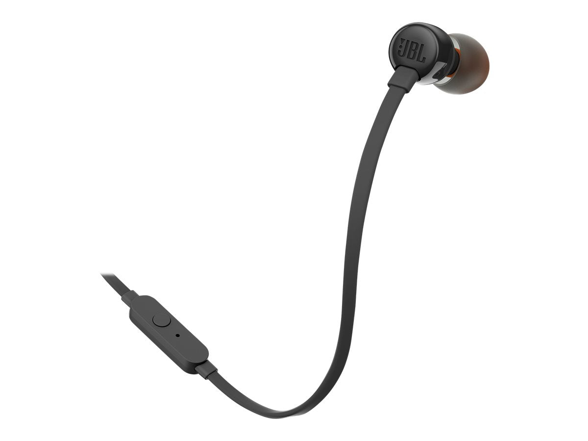 JBL T110 - Auriculares internos con micro - en oreja - cableado - conector de 3,5 mm - negro-8