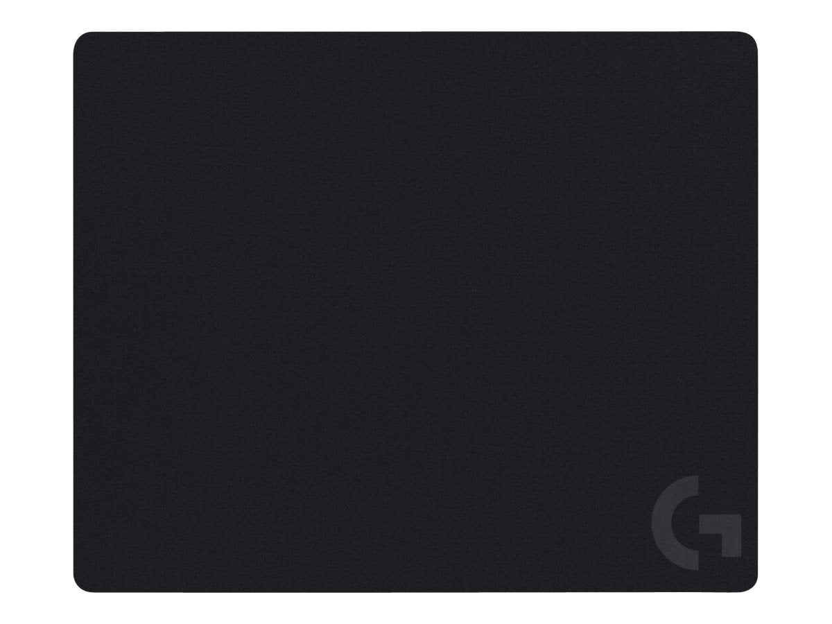 Logitech G G240 Cloth Gaming Mouse Pad, Optimized for Gaming Sensors, Moderate Surface Friction, Non-Slip Mouse Mat, Mac and PC Gaming Accessories, 340 x 280 x 1 mm; - Alfombrilla de ratón - negro